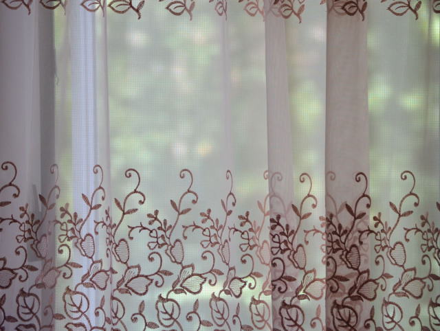 窓とカーテン