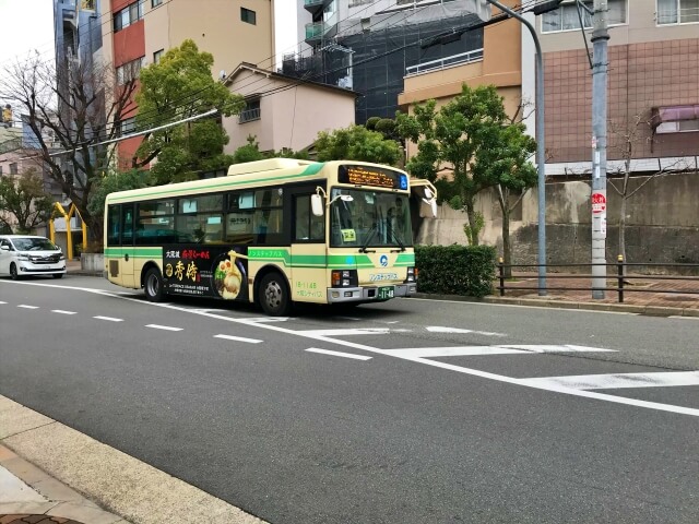 大阪シティバス「清水谷町」バス停